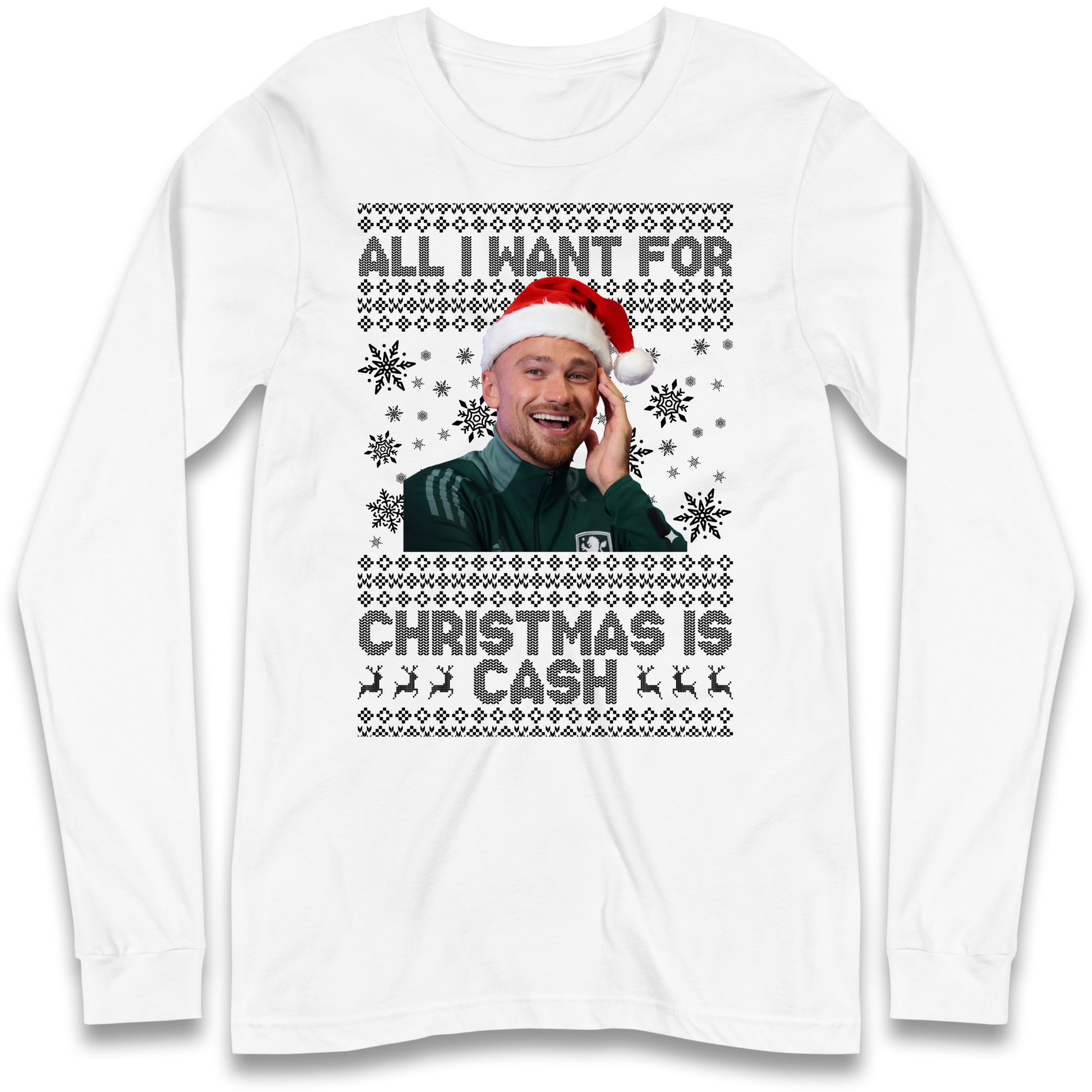 Matt Cash Christmas Longsleeve T Shirt