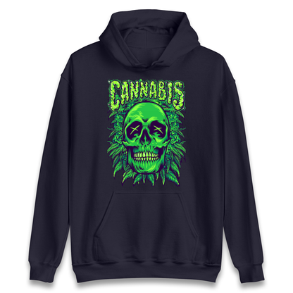 Cannabis Skull Hoodie