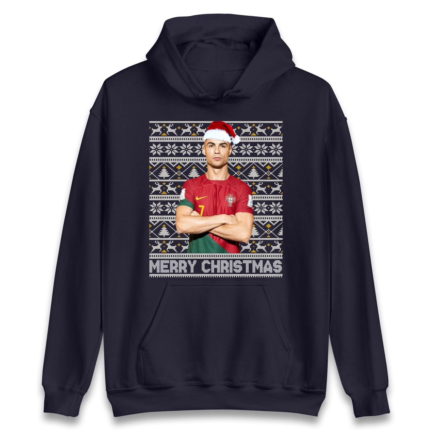 Merry Christmas Ronaldo Hoodie