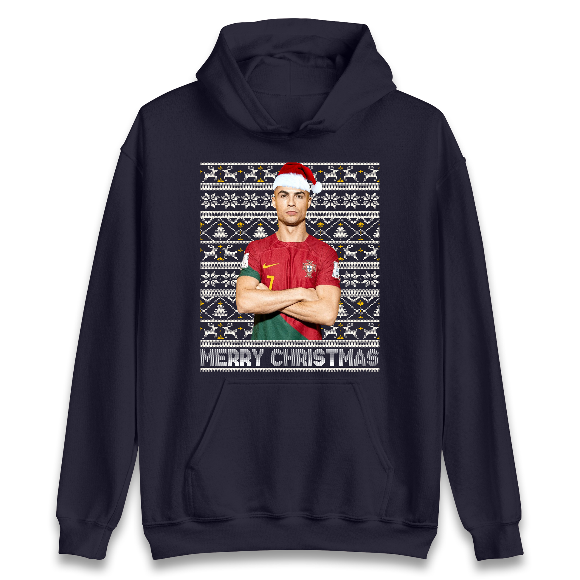 Merry Christmas Ronaldo Hoodie