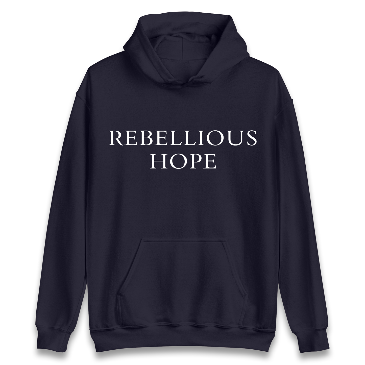 Rebellious Hope Embroidered Hoodie