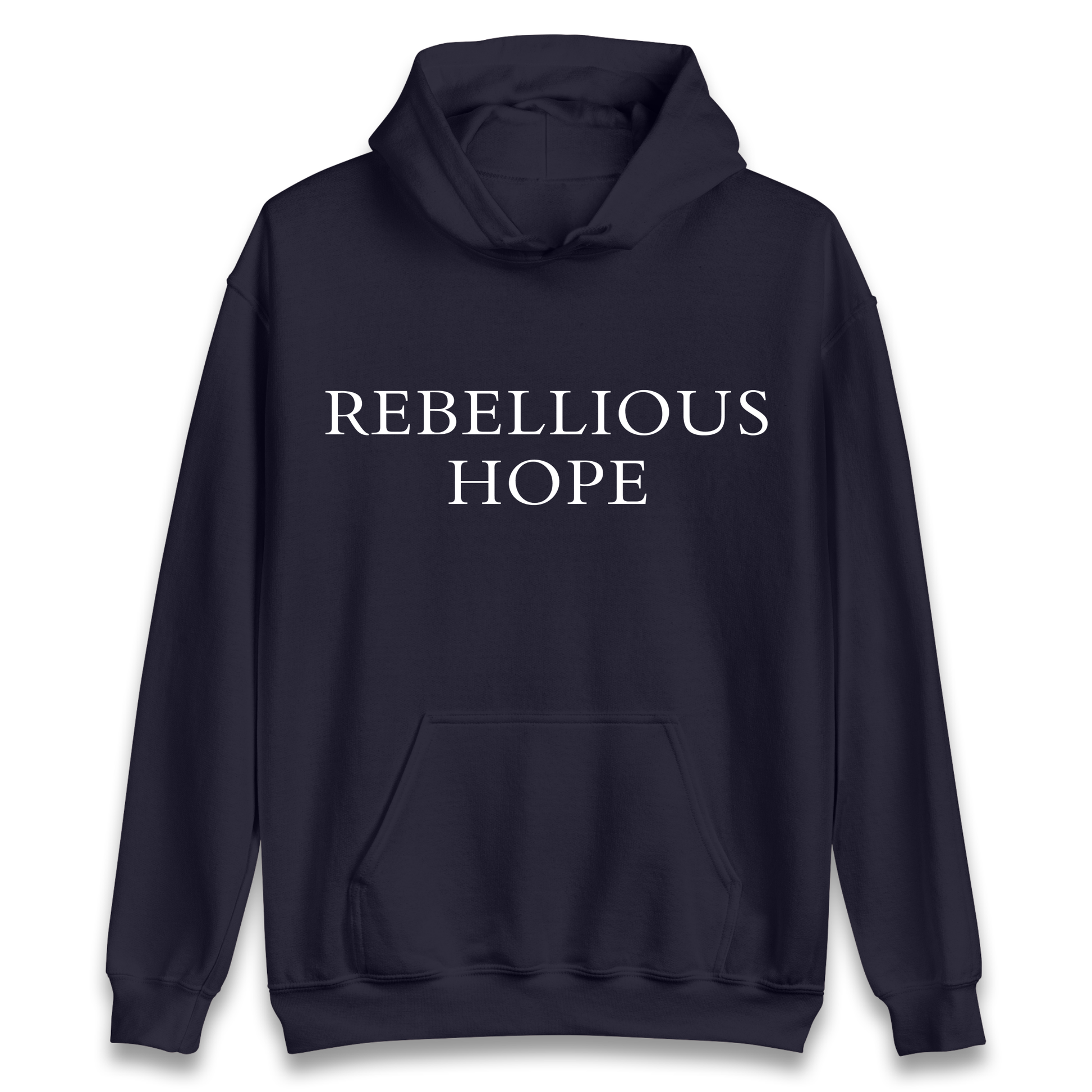 Rebellious Hope Embroidered Hoodie