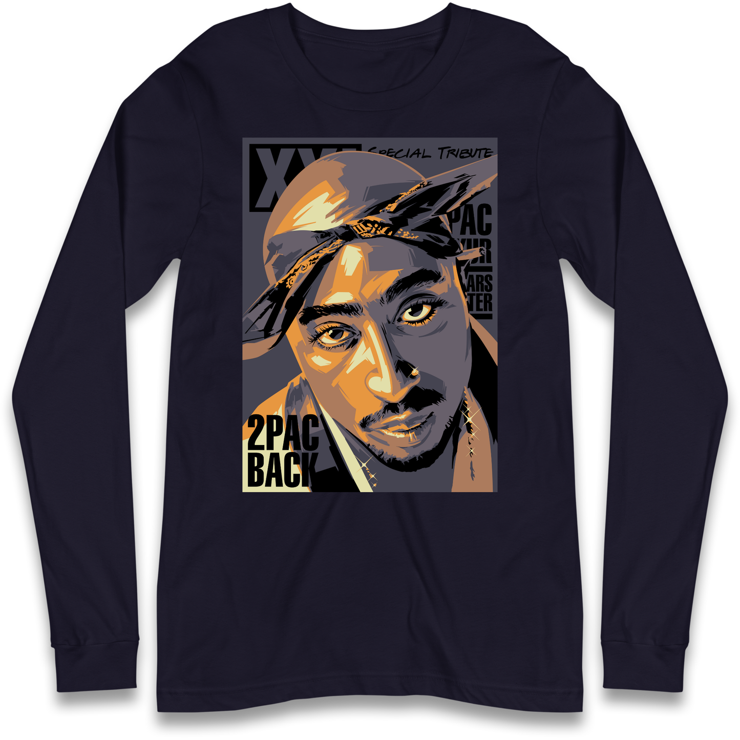 2 Pac Back Long Sleeve Shirt