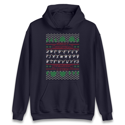 stranger things christmas jumper Hoodie