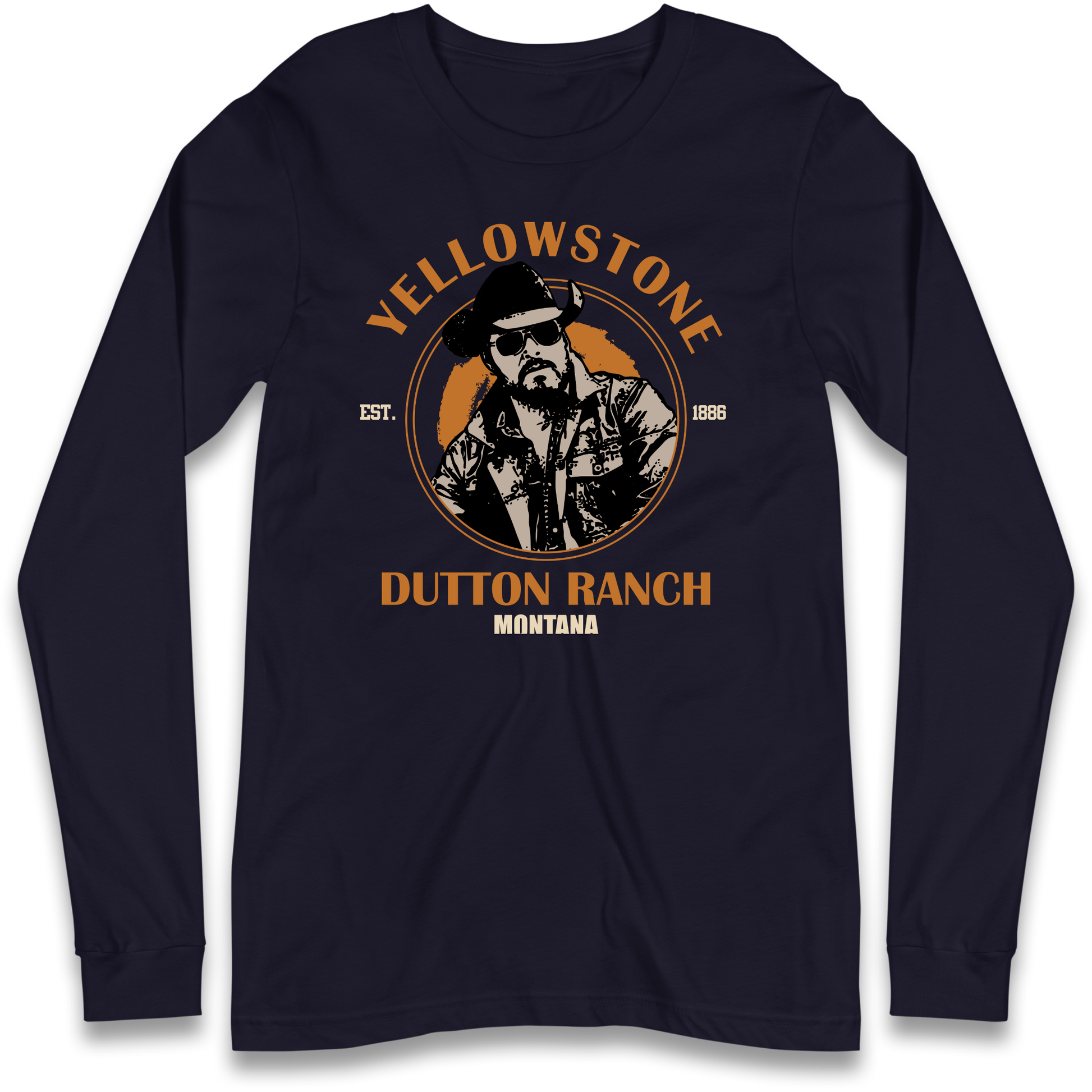 Yellowstone Dutton Ranch Montana Longsleeve T Shirt 