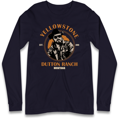 Yellowstone Dutton Ranch Montana Longsleeve T Shirt 