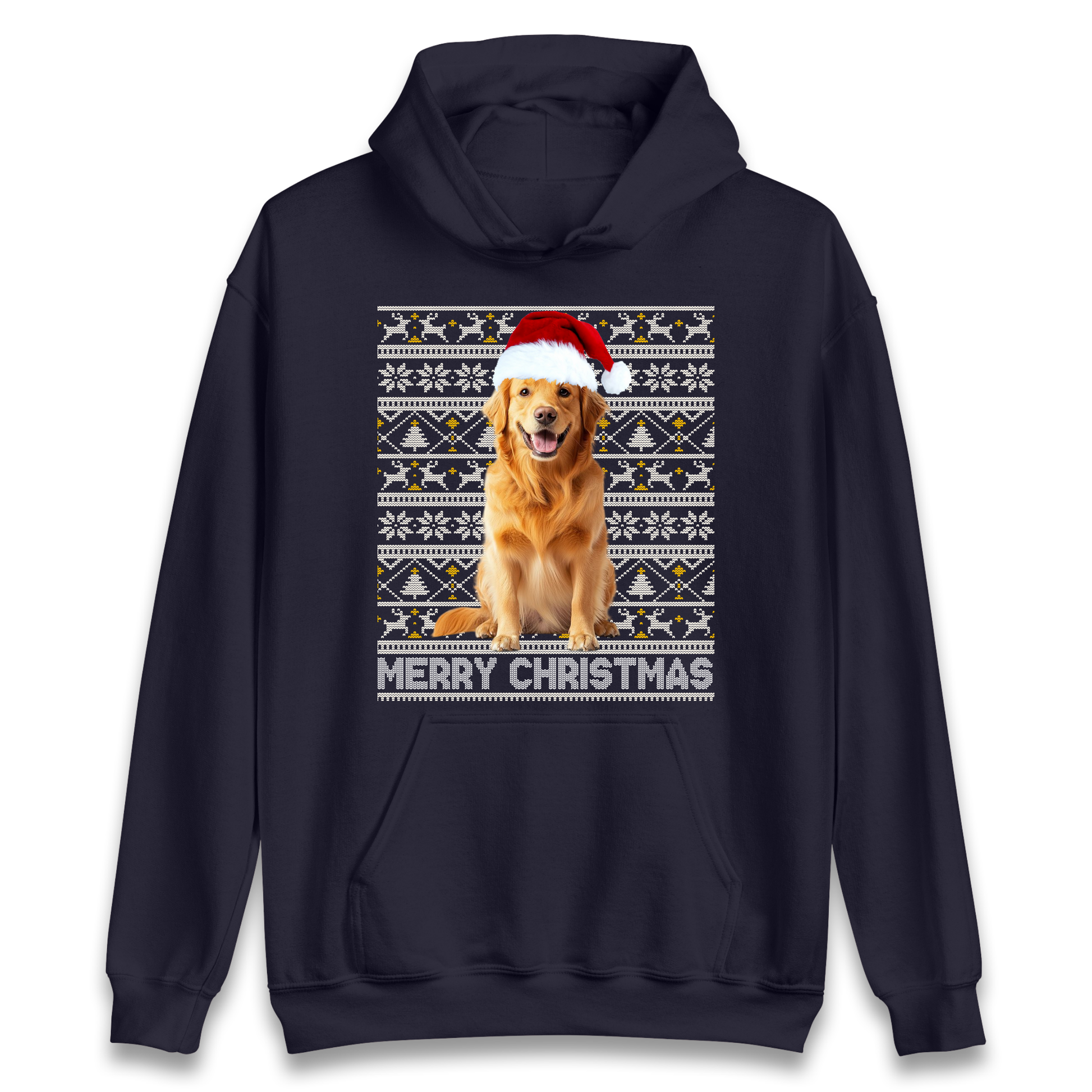 Merry Christmas Dog Hoodie