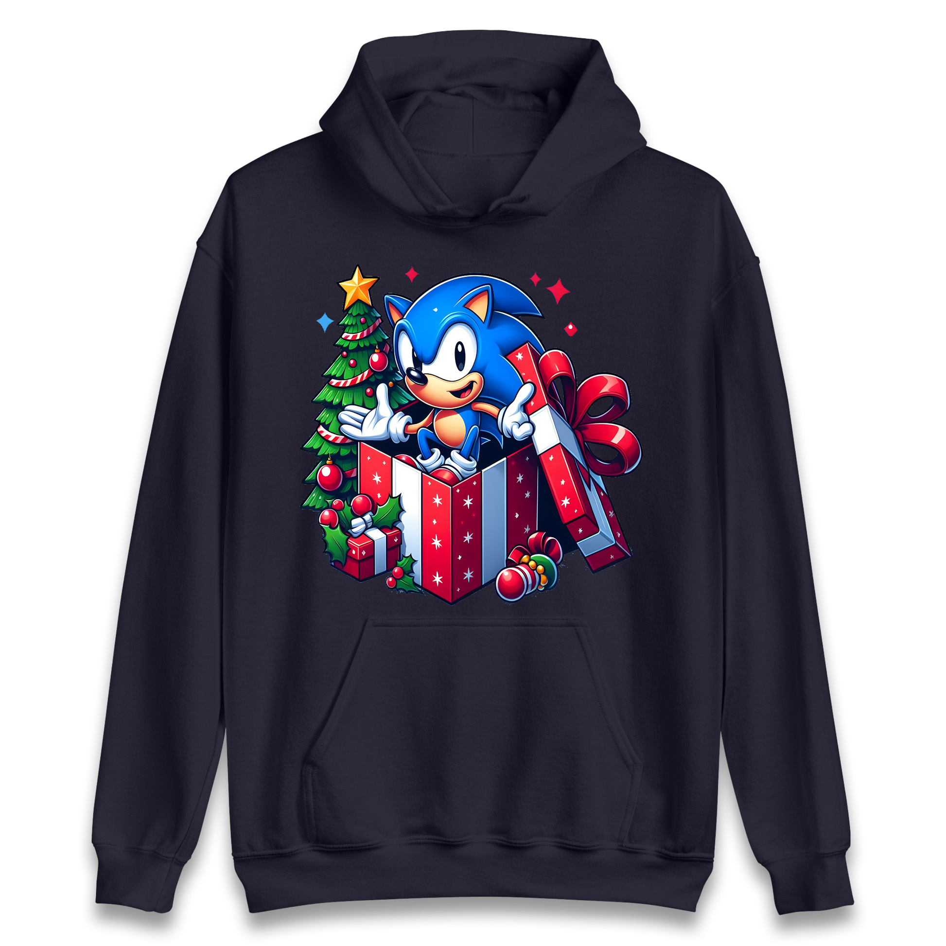 Sonic The Hedgehog Christmas Hoodie