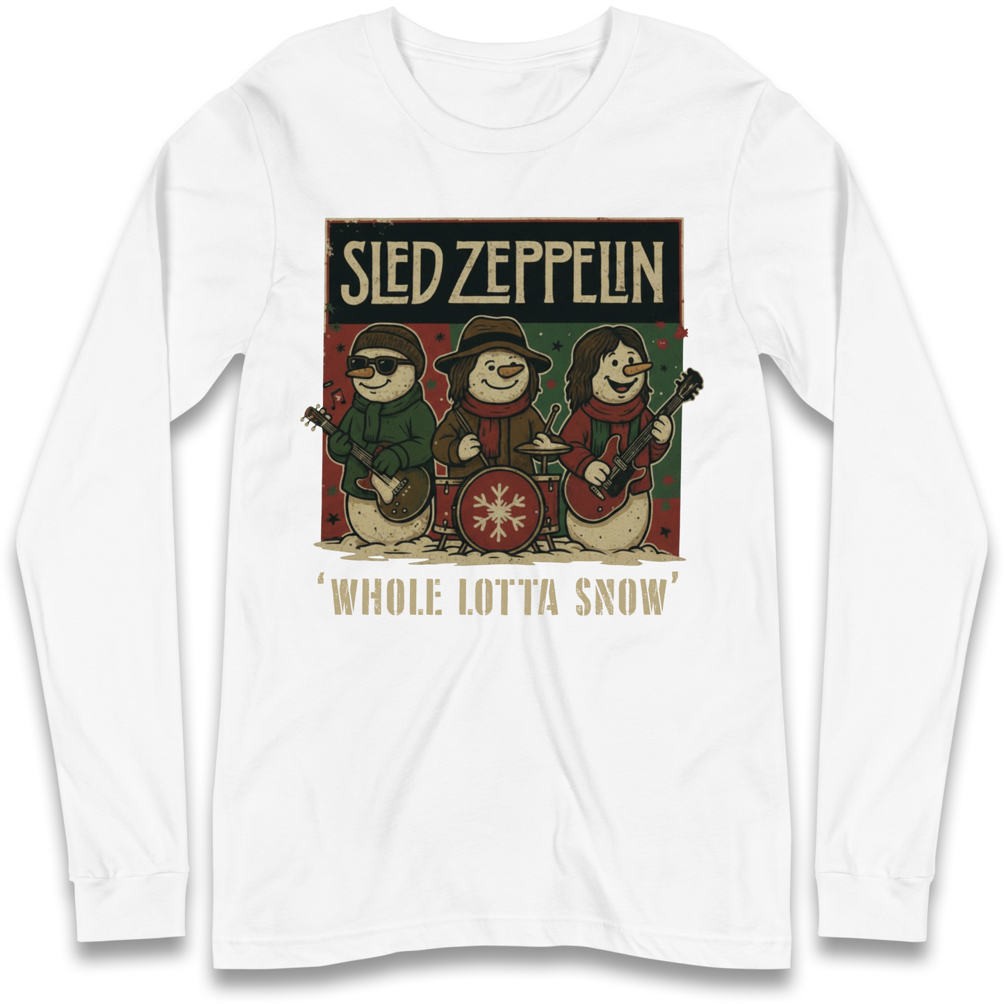 Led Zeppelin Christmas Longsleeve T Shirt