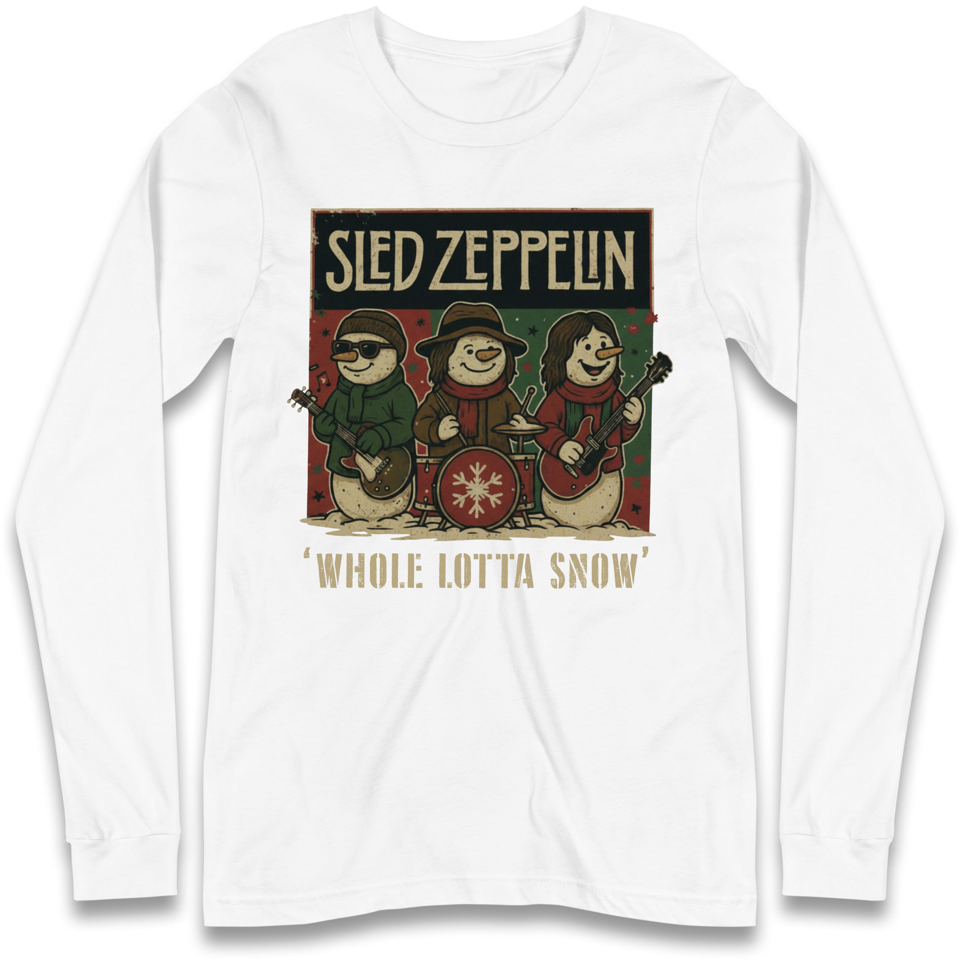 Led Zeppelin Christmas Longsleeve T Shirt