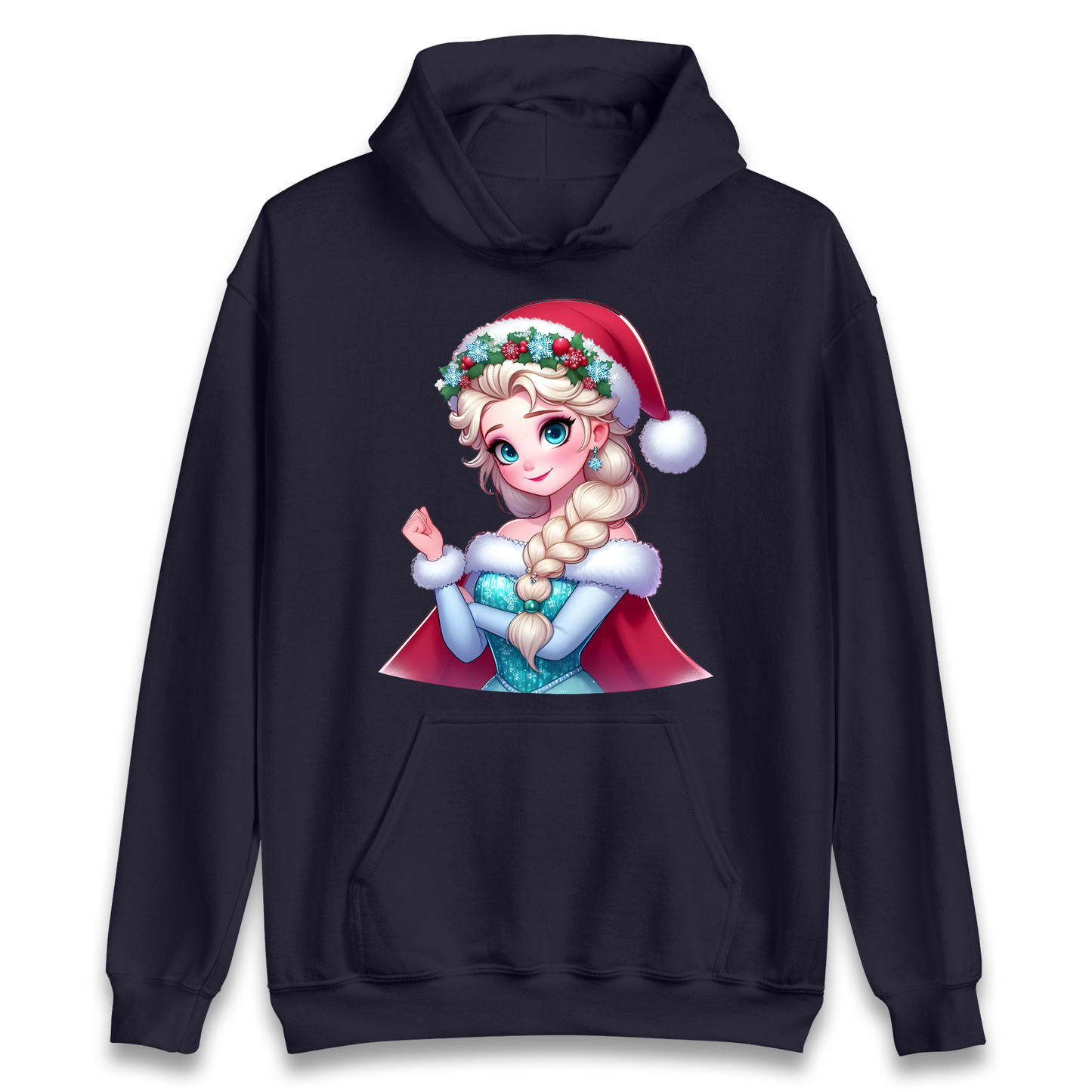 Elsa Frozen Santa Hoodie