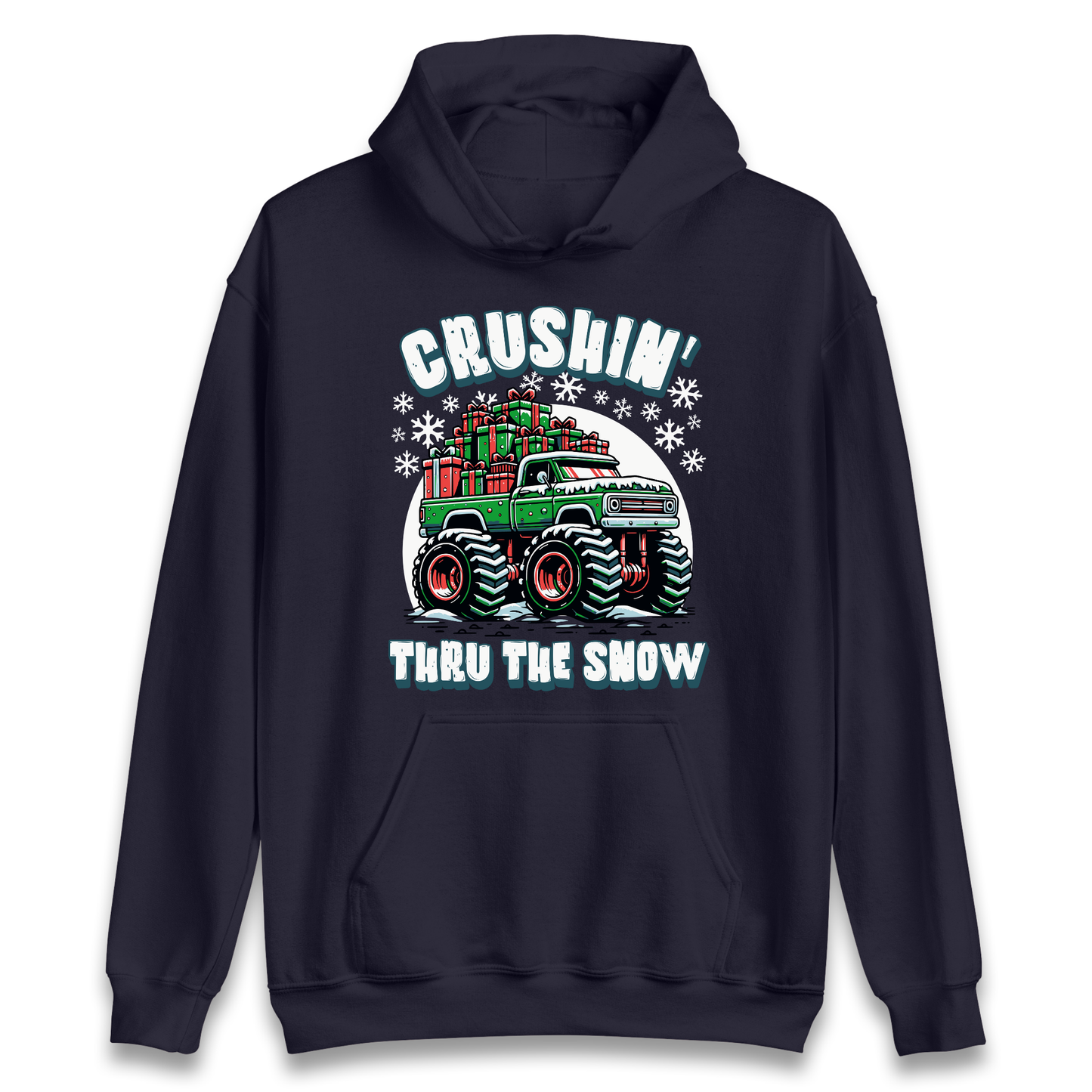 Crushin Thru The Snow Hoodie