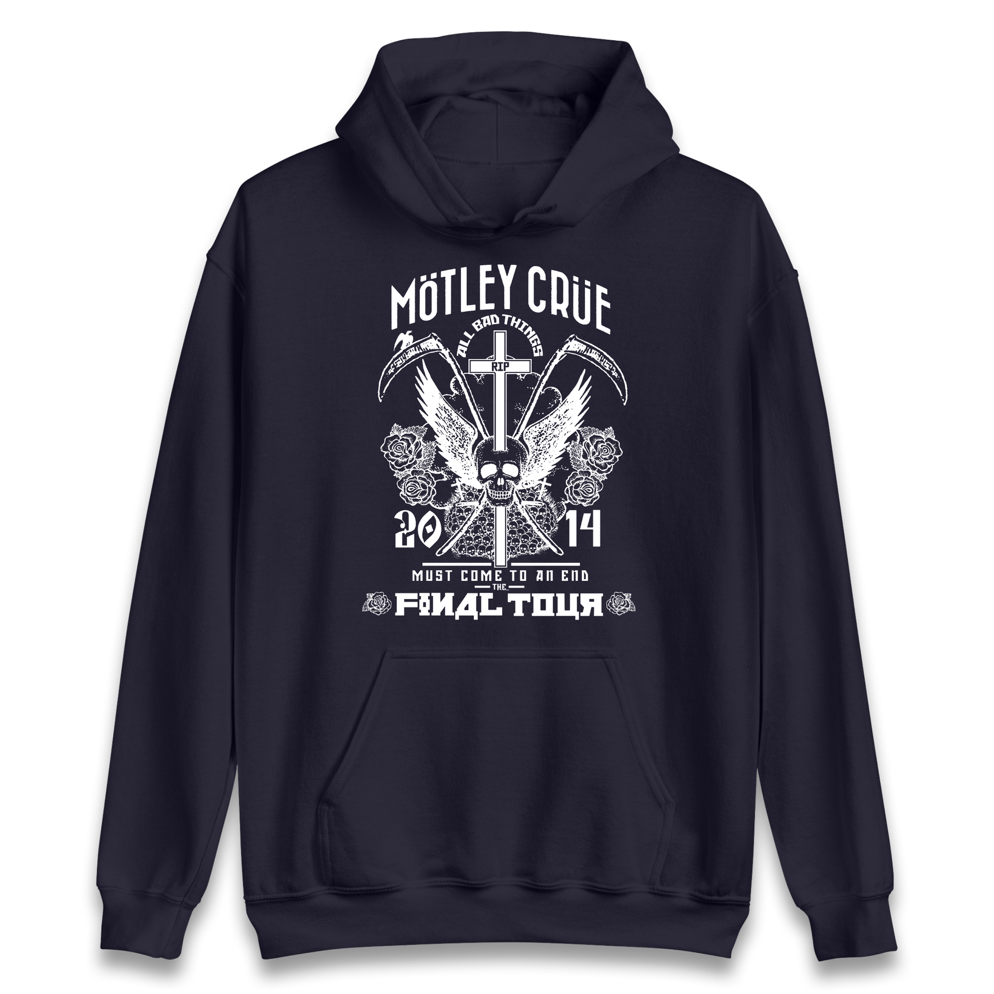 Motley Crue All Bad Things Hoodie
