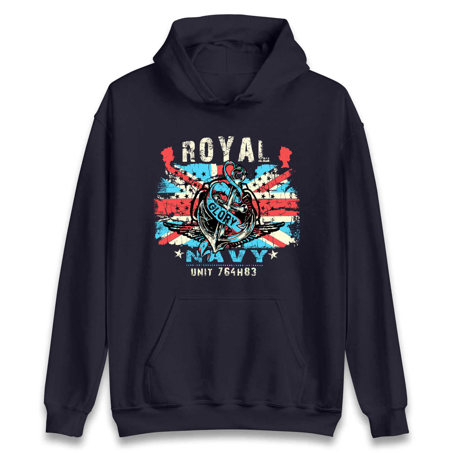 Royal Navy Glory Unit 764H83 Hoodie