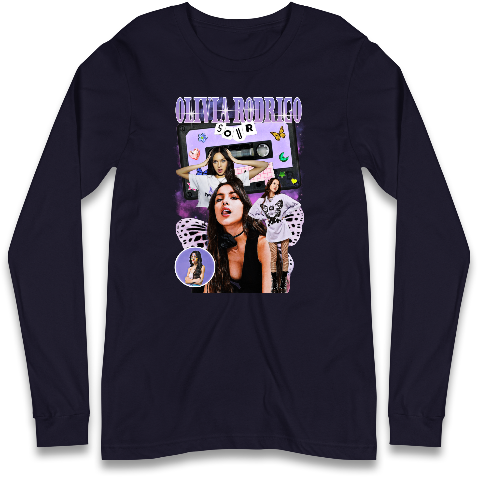 Olivia Rodrigo Pop Rebellion Long Sleeve Shirt