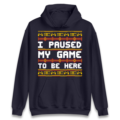 Paused My Game Hoodie