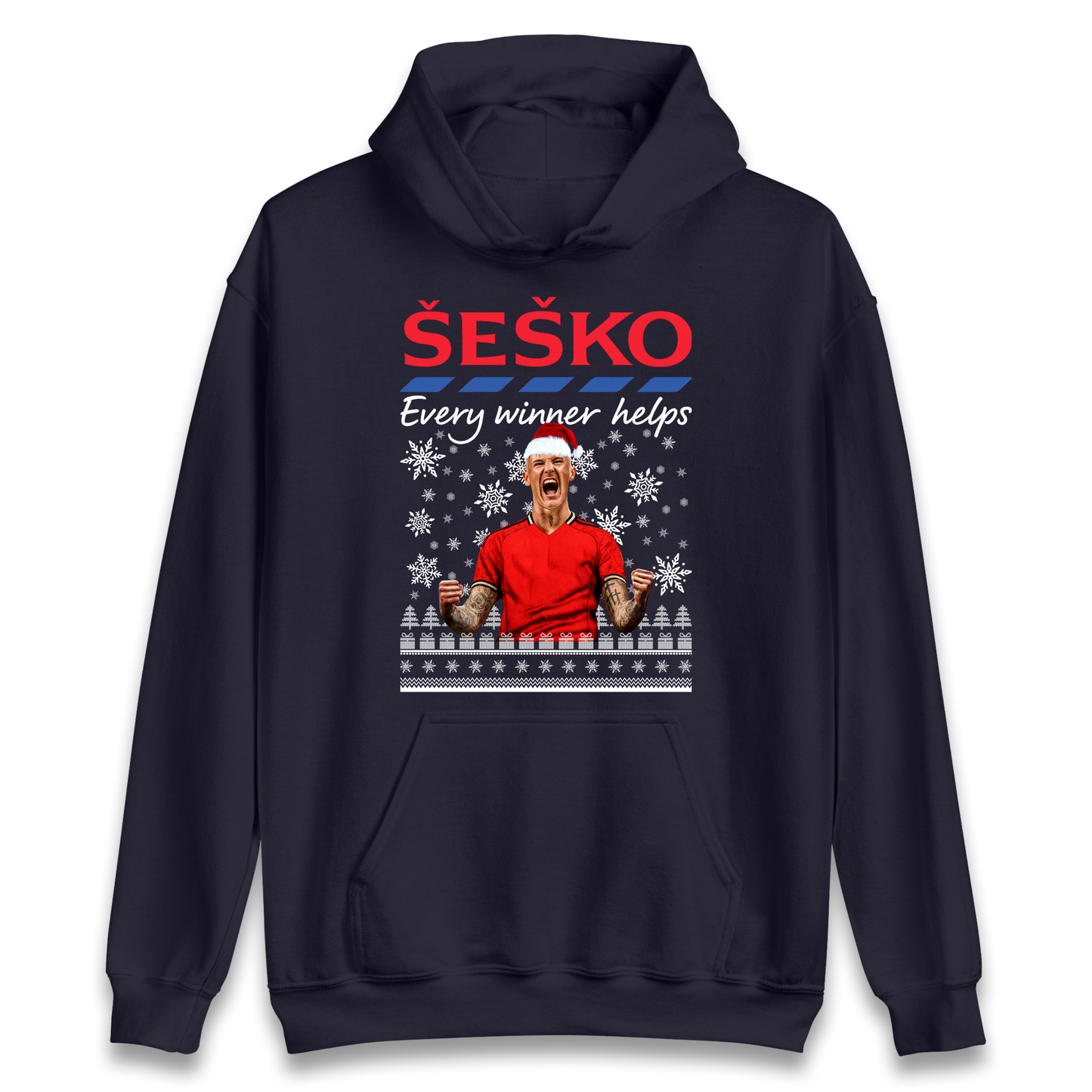 Benjamin Sesko Christmas Hoodie