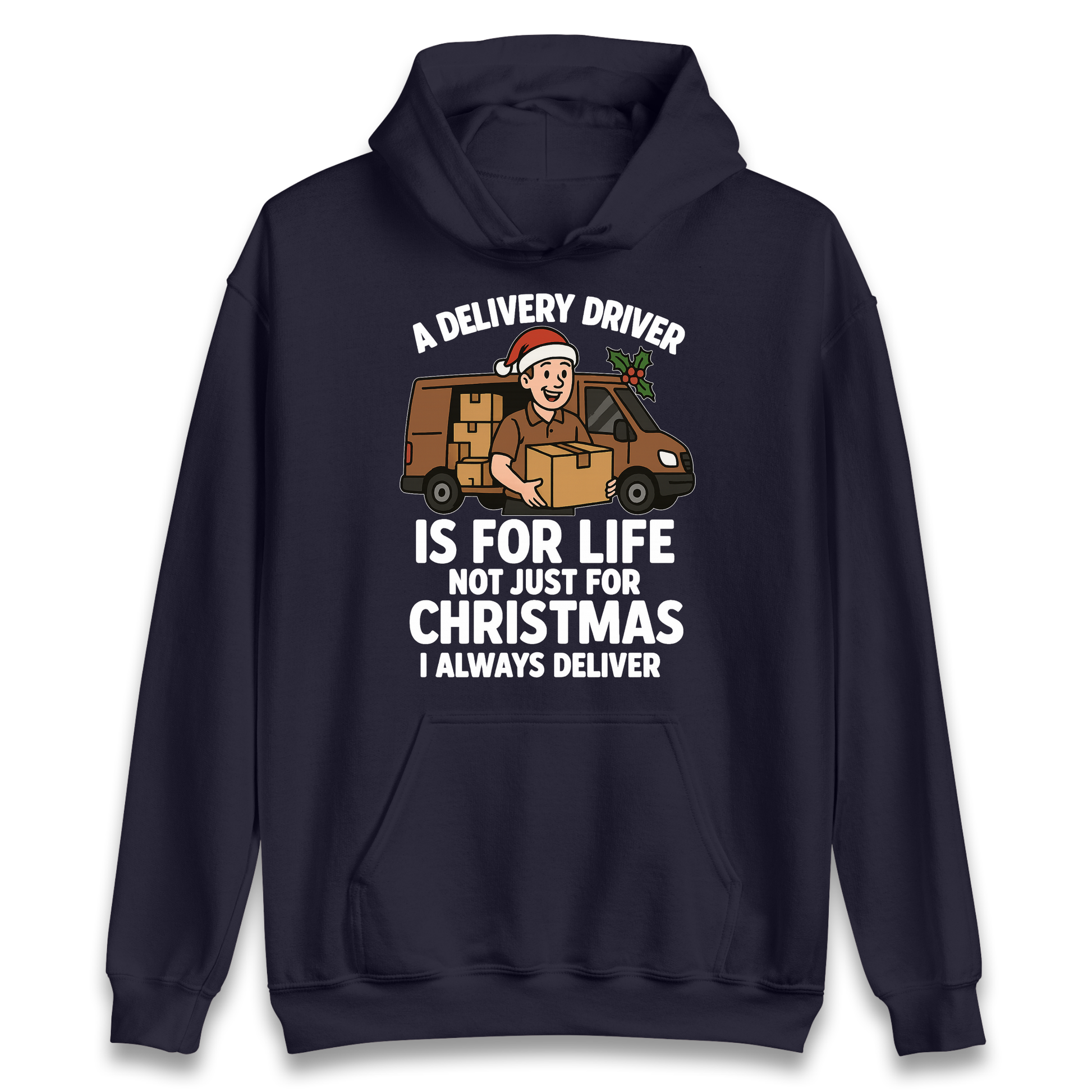 Delivery Driver Christmas Hoodie