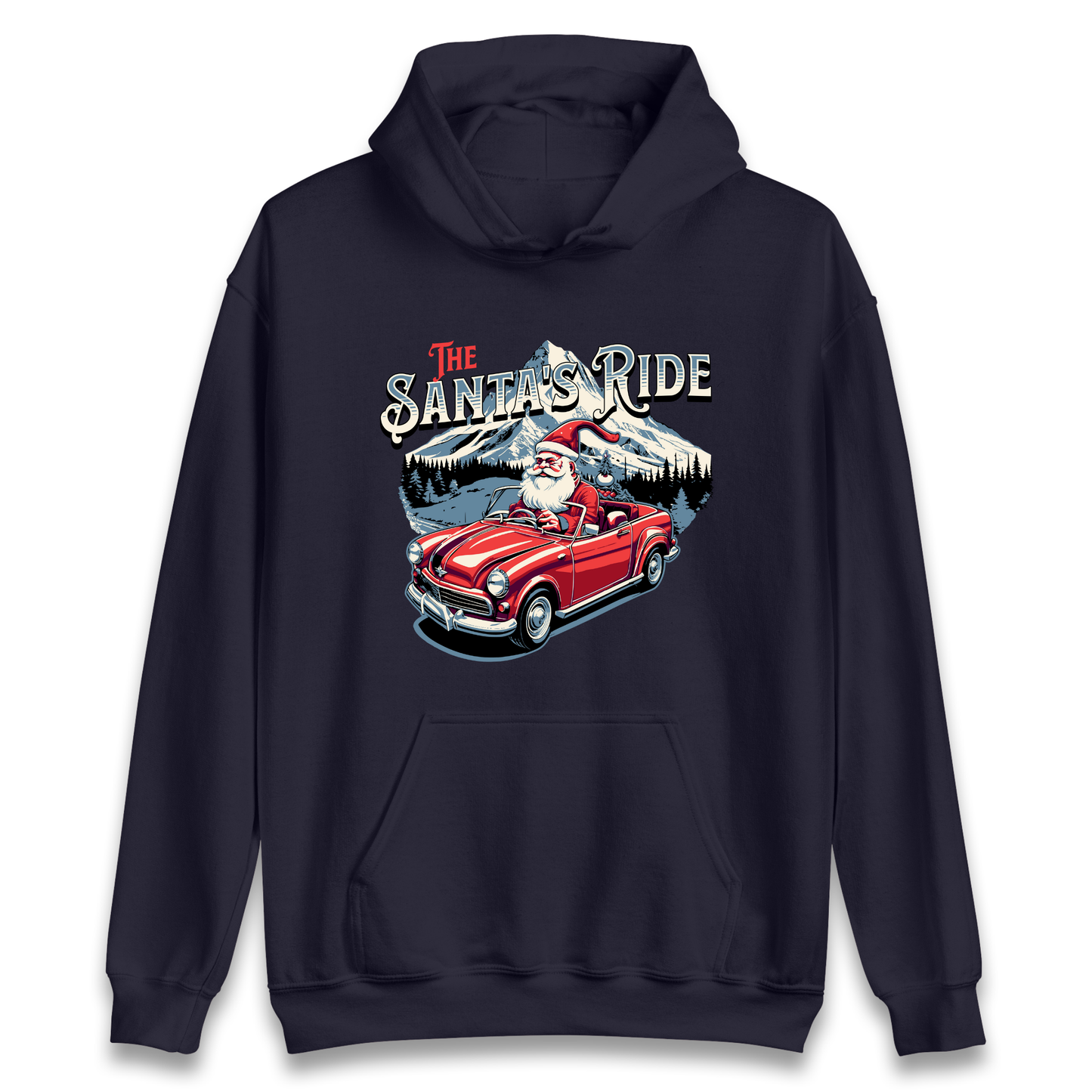 The Santas Ride Christmas Hoodie