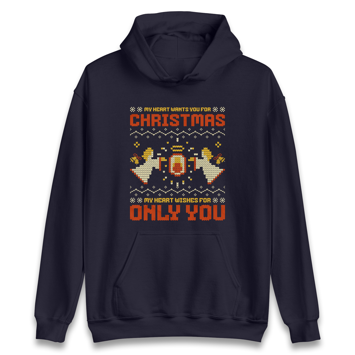 My Heart Wants You For Christmas Only You Christmas Hoodie
