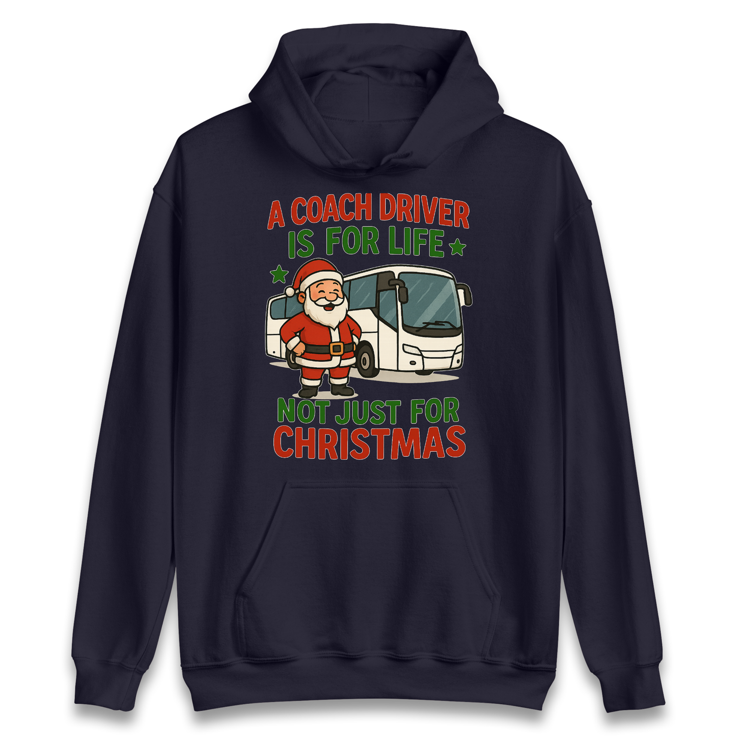 Coach Driver Christmas Hoodie
