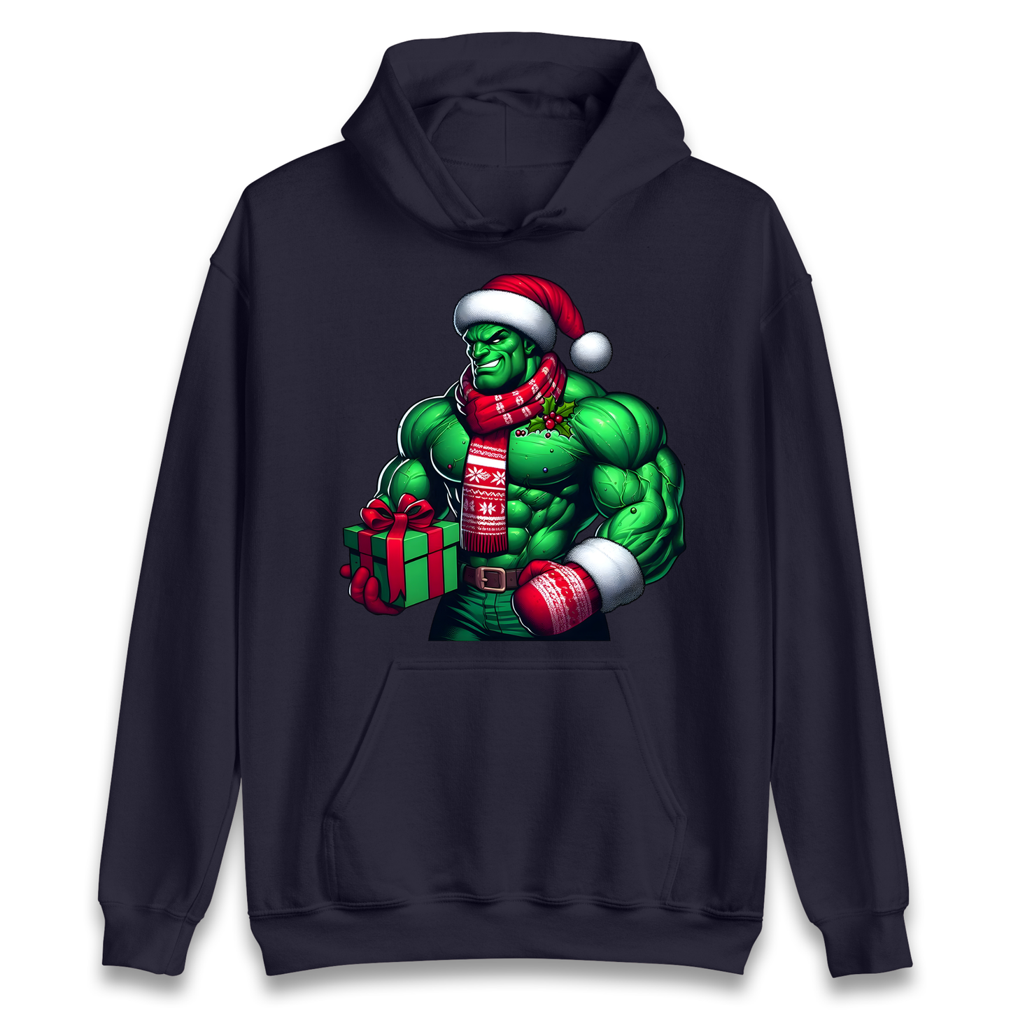 The Hulk Santa Hoodie