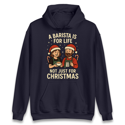 Barista Christmas Hoodie