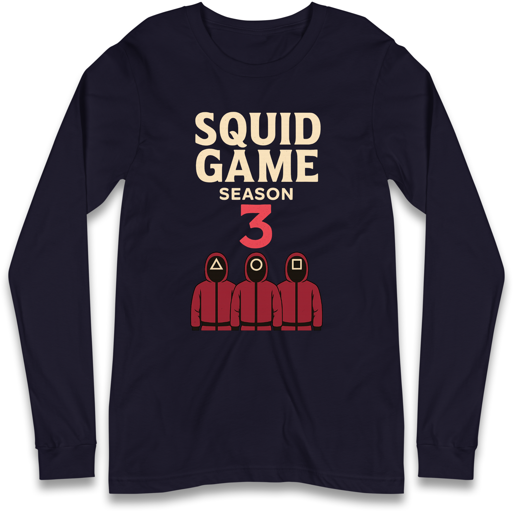 Squid Games Season 3 Longsleeve T Shirt