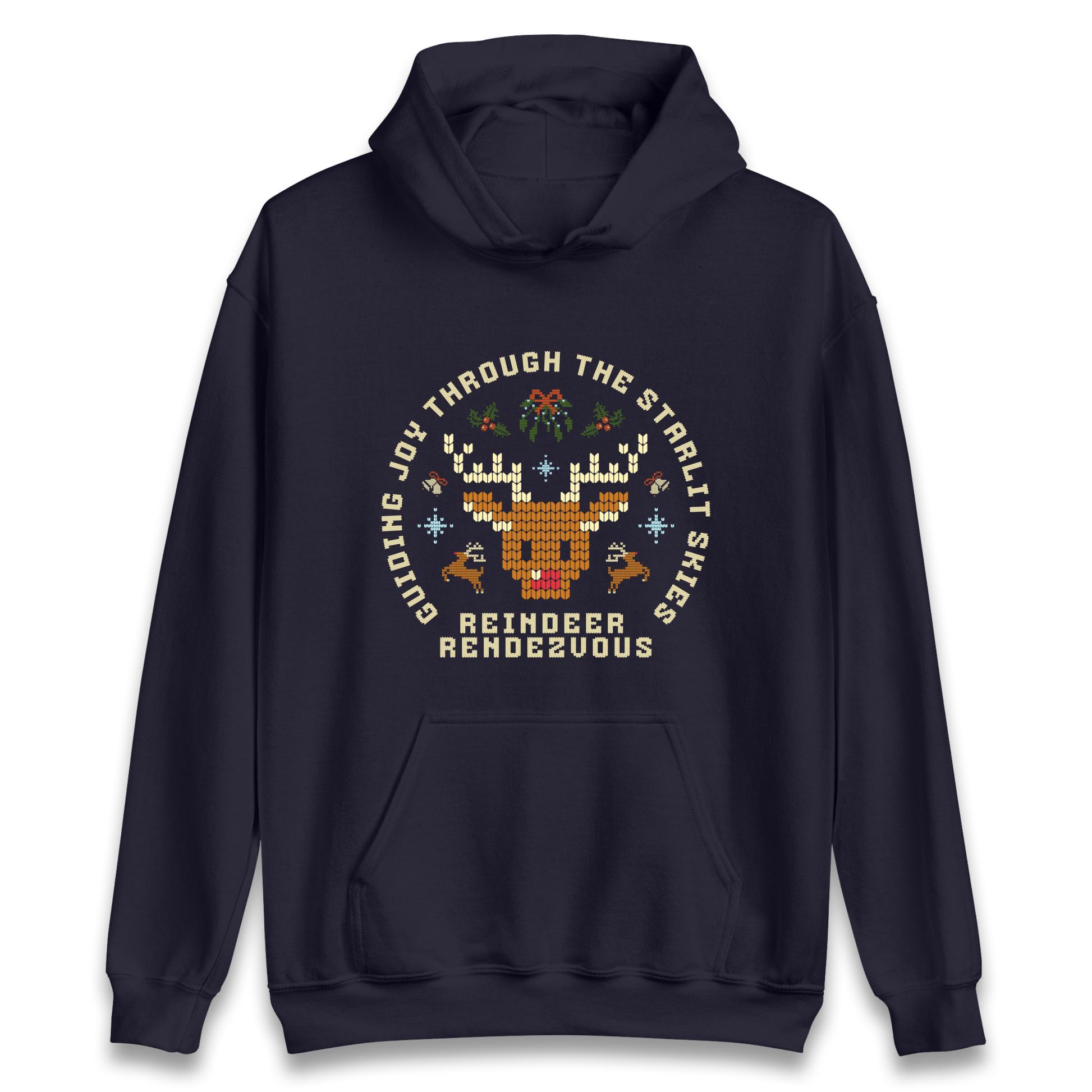 Reindeer Rendezvous Christmas Hoodie