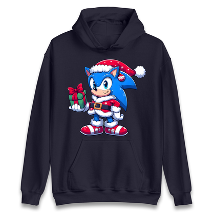 Sonic The Hedgehog Santa Hoodie