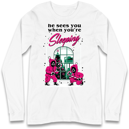Squid Games Xmas Longsleeve T Shirt