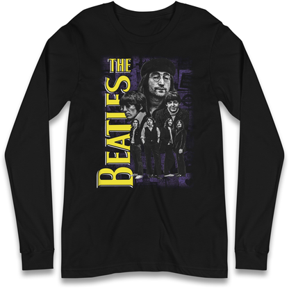 The Beatles Group Longsleeve T Shirt