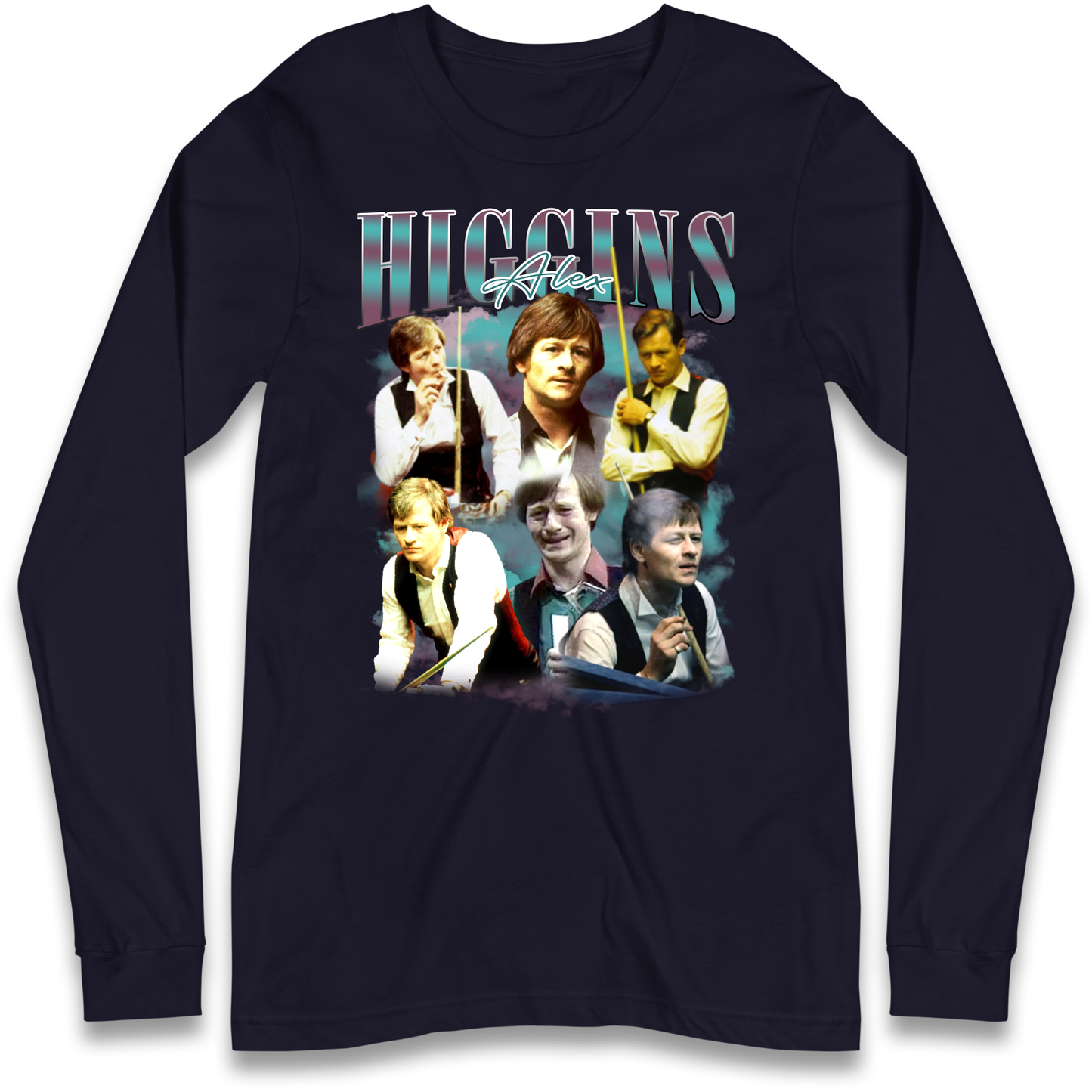 Alex Higgins Bootleg Longsleeve T Shirt