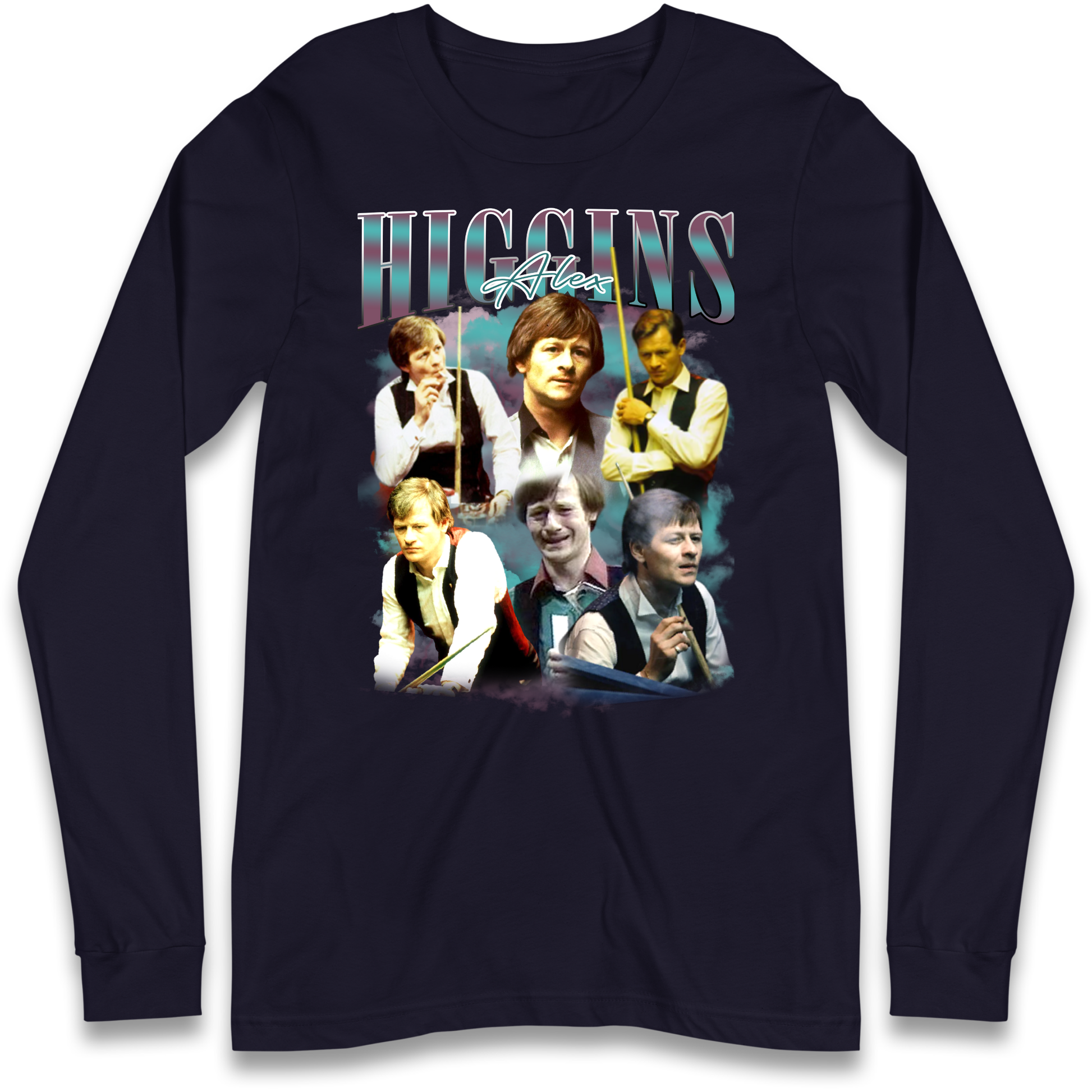 Alex Higgins Bootleg Longsleeve T Shirt