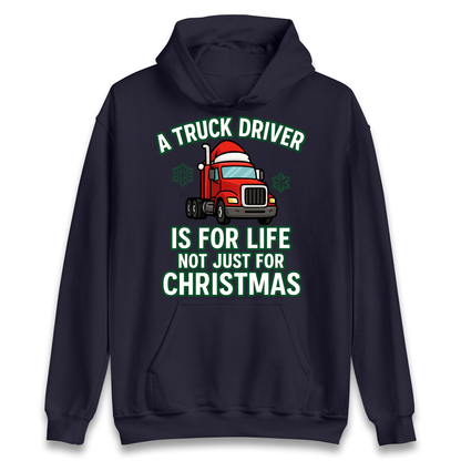 Truck Driver Christmas Hoodie