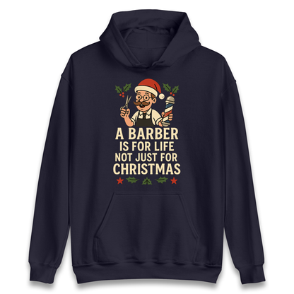 Barber Christmas Hoodie