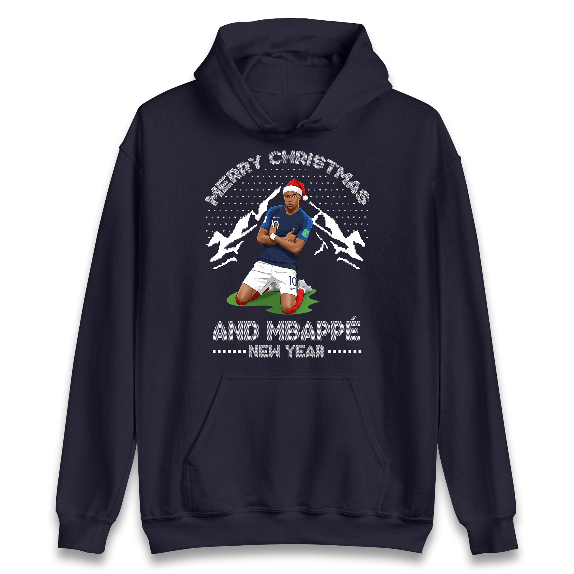 Mbappe Christmas Hoodie