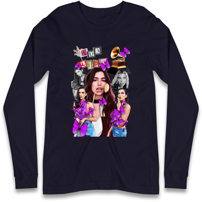 Dua Lipa Butterflies Longsleeve T Shirt