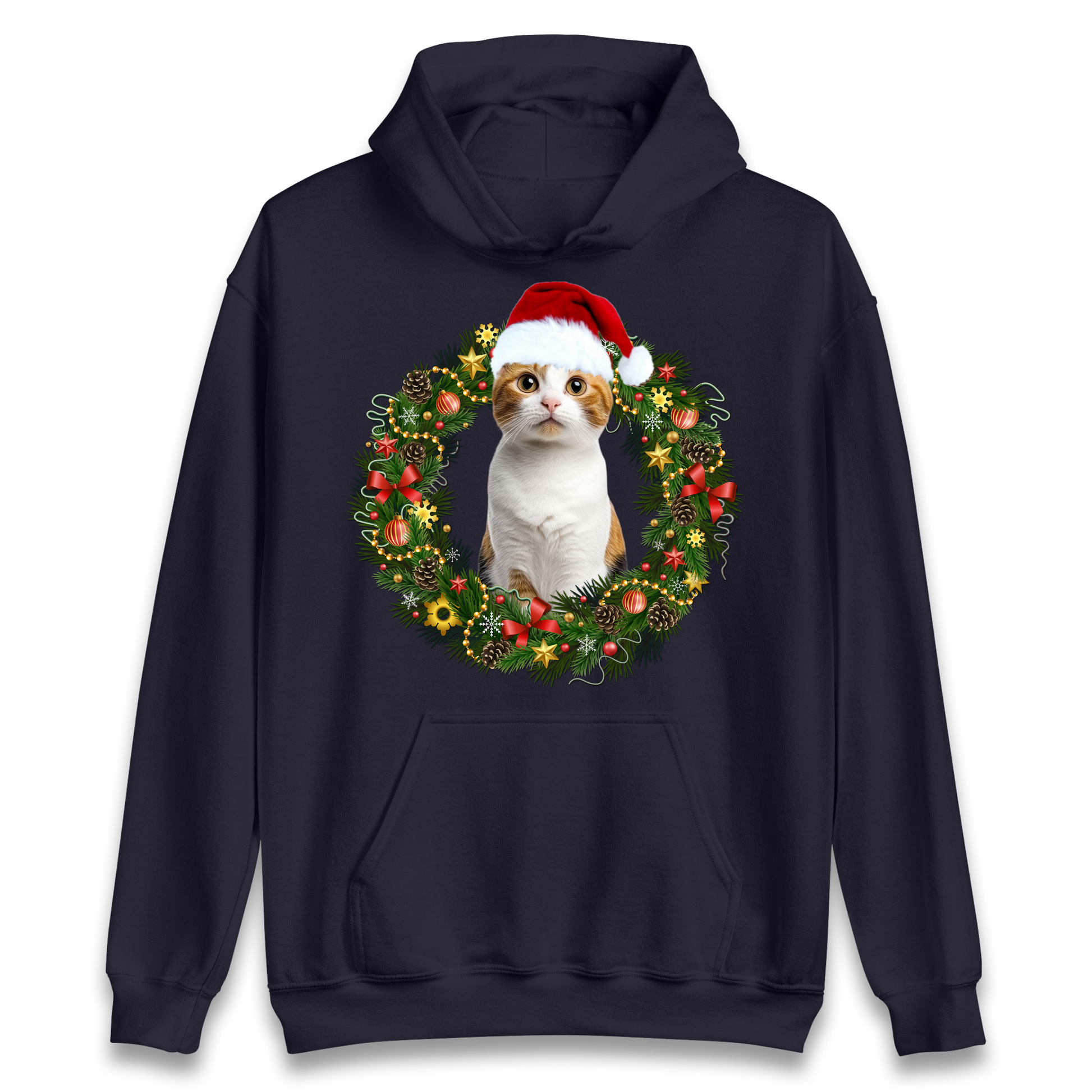 Cat Christmas Hoodie