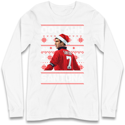 M'nchester United Christmas Longsleeve T Shirt