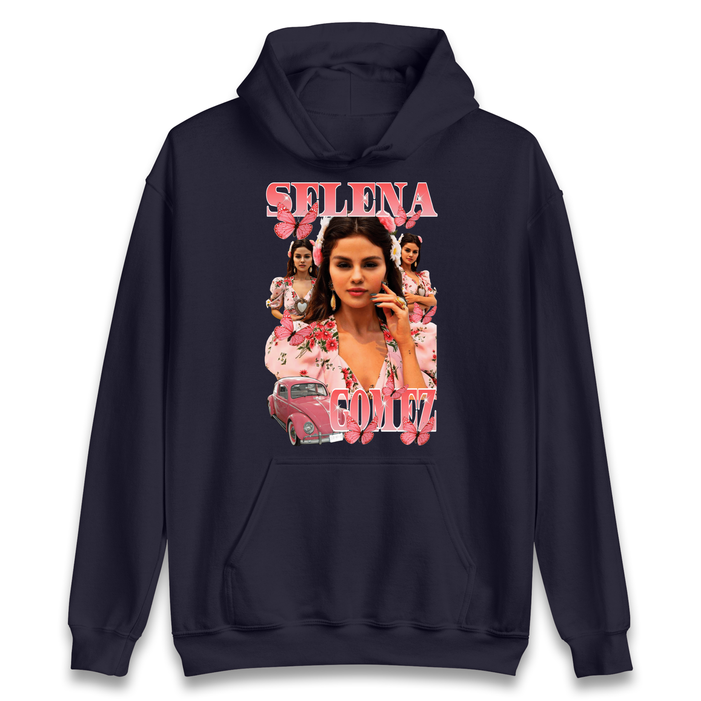 Selena Gomez Pink Hoodie