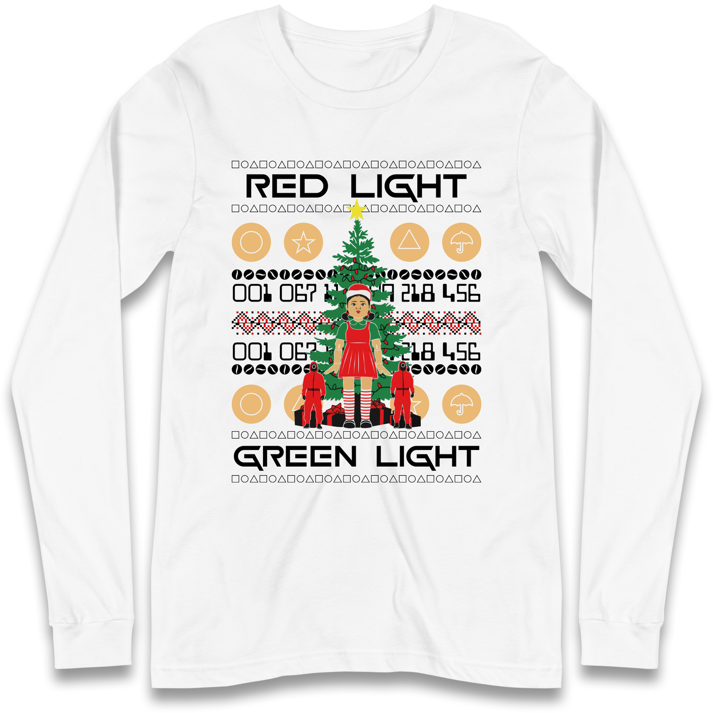 Squid Game Christmas Longsleeve T Shirt