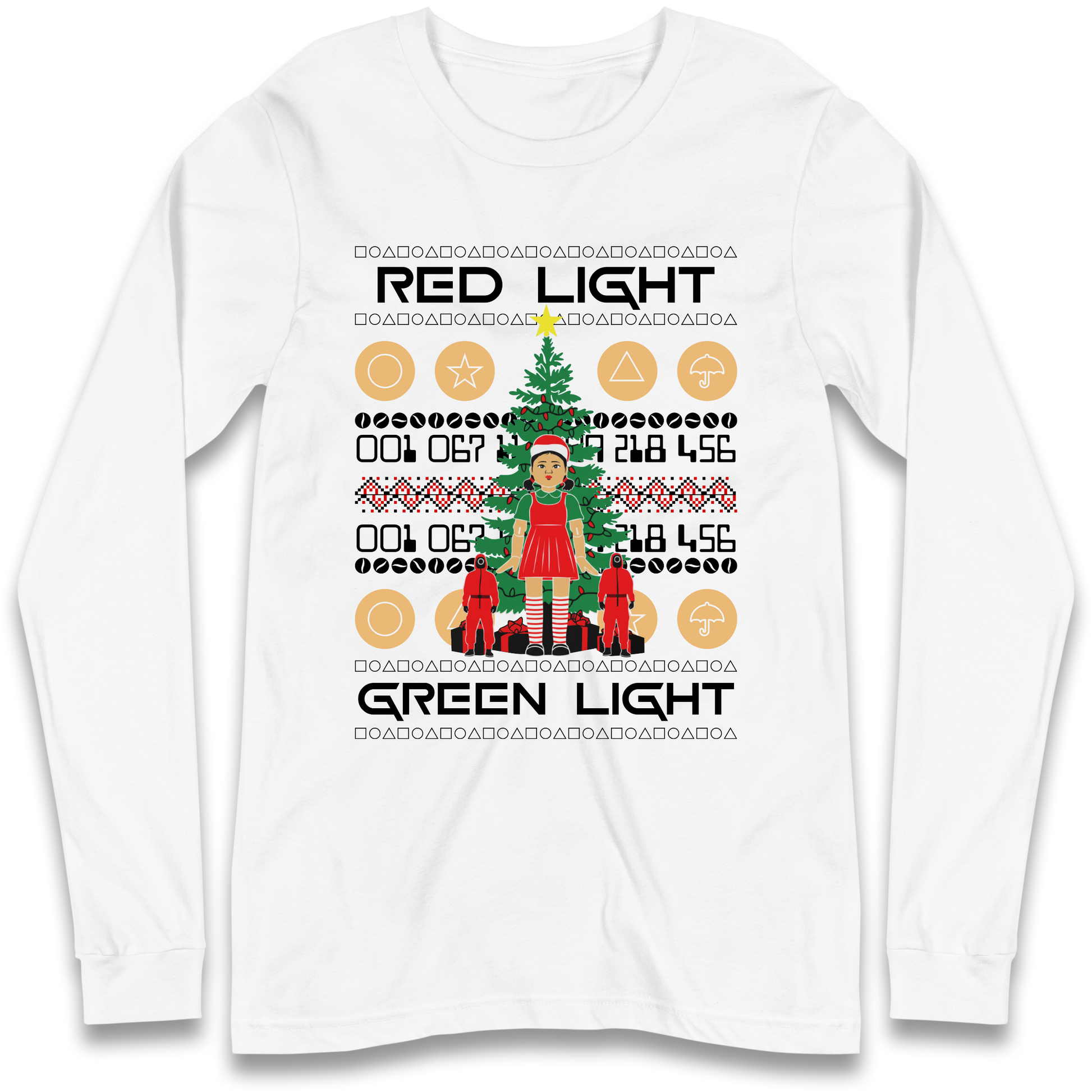 Squid Game Christmas Longsleeve T Shirt