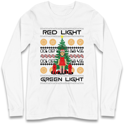 Squid Game Christmas Longsleeve T Shirt