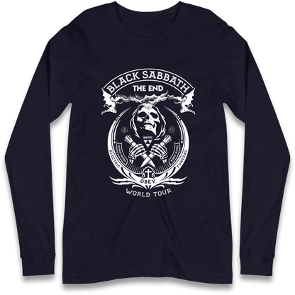 Black Sabbath The End World Tour Long Sleeve Shirt