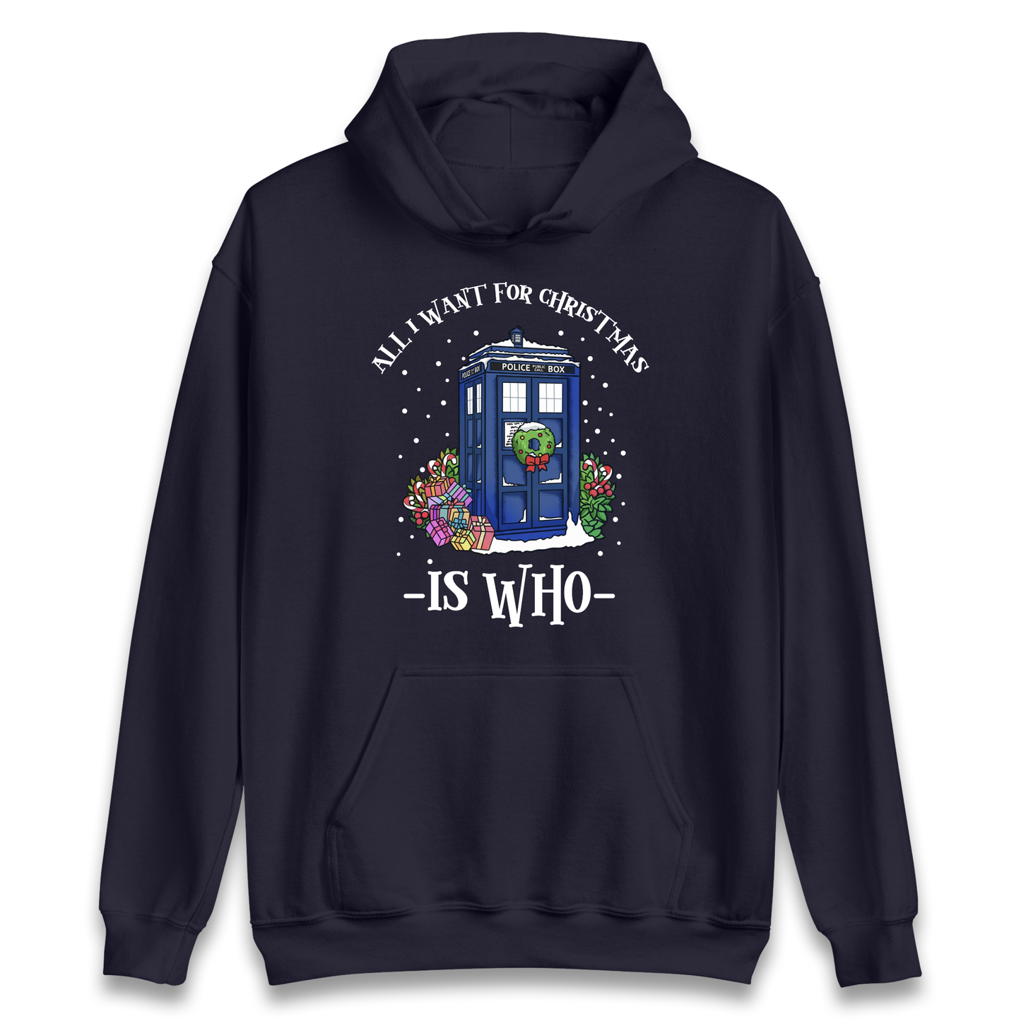 Dr Who Christmas Hoodie