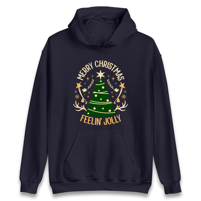 Merry Christmas Feeling Jolly Christmas Hoodie