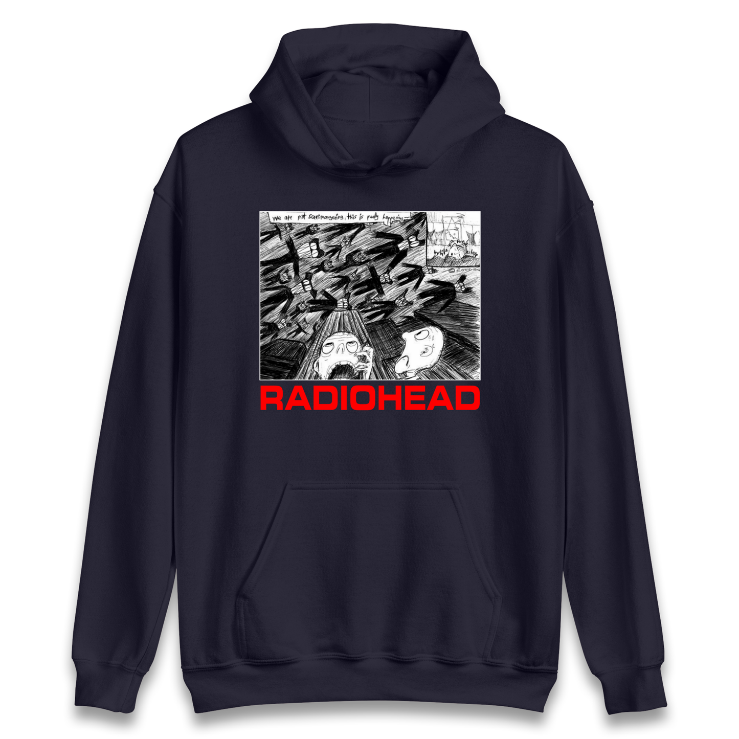 Radiohead We Are Not Screaming Hoodie