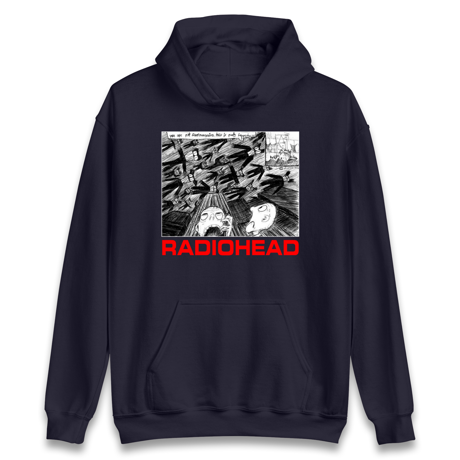 Radiohead We Are Not Screaming Hoodie