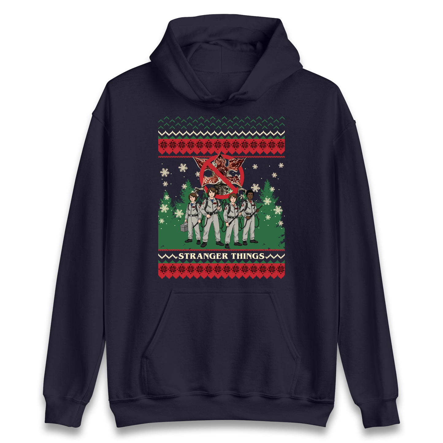 Stranger Things Demogorgon Christmas Hoodie